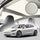 Tesla Model 3 Roof Sun Shade Nano Tech Crystal Series (Silver on Cream)
