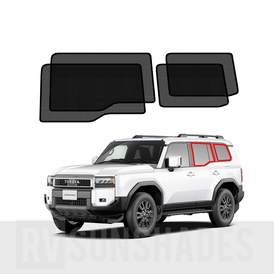 TOYOTA Prado Sun Shades J250 2024-Now [set of 4]