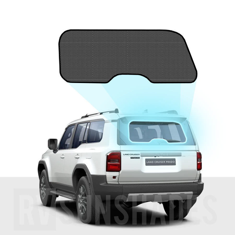 TOYOTA Prado Sun Shades J250 2024-Now [Tailgate Window]