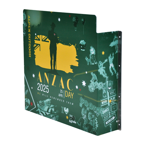 Alpen Outdoor Diesel Tank Cover Silver Gas Tank Bracket 2mm Thick Aluminium Tank Mounting Holder Fit for 10L/15L Tank for Caravan Trailer Toolbox Left Right ANZAC Green YS