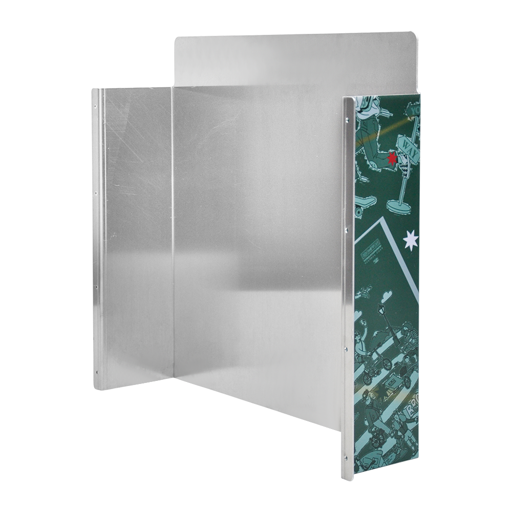 Alpen Outdoor Diesel Tank Cover Silver Gas Tank Bracket 2mm Thick Aluminium Tank Mounting Holder Fit for 10L/15L Tank for Caravan Trailer Toolbox Left Right ANZAC Green YS