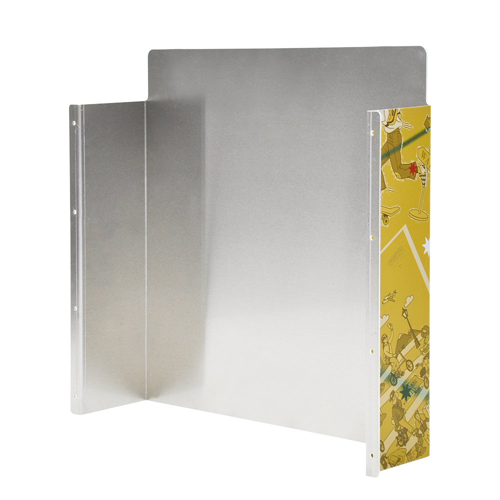 Alpen Outdoor Diesel Tank Cover Silver Gas Tank Bracket 2mm Thick Aluminium Tank Mounting Holder Fit for 10L/15L Tank for Caravan Trailer Toolbox Left Right ANZAC Yellow YS