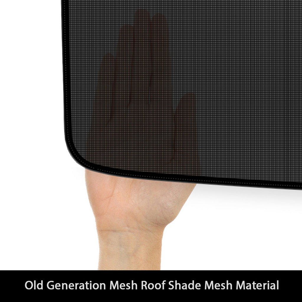 Tesla Model 3 Roof Sun Shade Nano Tech Crystal Series (Silver on Cream)