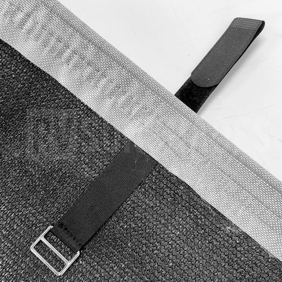 Offroad Caravan Privacy Screen Door Piece Roll-Up Door 900x2200mm (2.2m Drop)