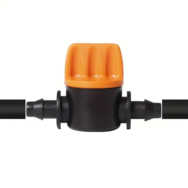 20pcs Mini Garden Hose Valves Plastic Irrigation Hose Valve Switch