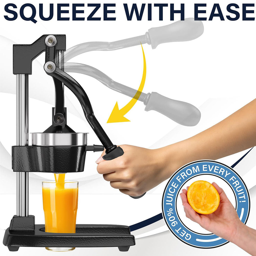 Homall Hand Press Juicer Fast Juice Extractor Squeezer Orange Citrus Manual Juicer
