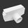 FarmTek® Hydroponic NFT Channels Outlet End Cap 100x50mm