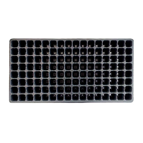 128 Cells Seedling Tray Seed Starter Nursery Propagation Tray (3 Trays)