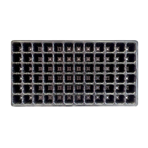72 Cells Seedling Tray Seed Starter Nursery Propagation Tray (3 Trays)
