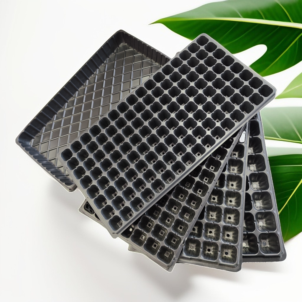 72 Cells Seedling Tray Seed Starter Nursery Propagation Tray (3 Trays)