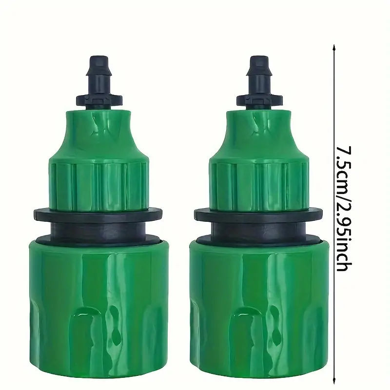 3x Single Barb Garden Hose Adapter Drip Irrigation Hose Connector