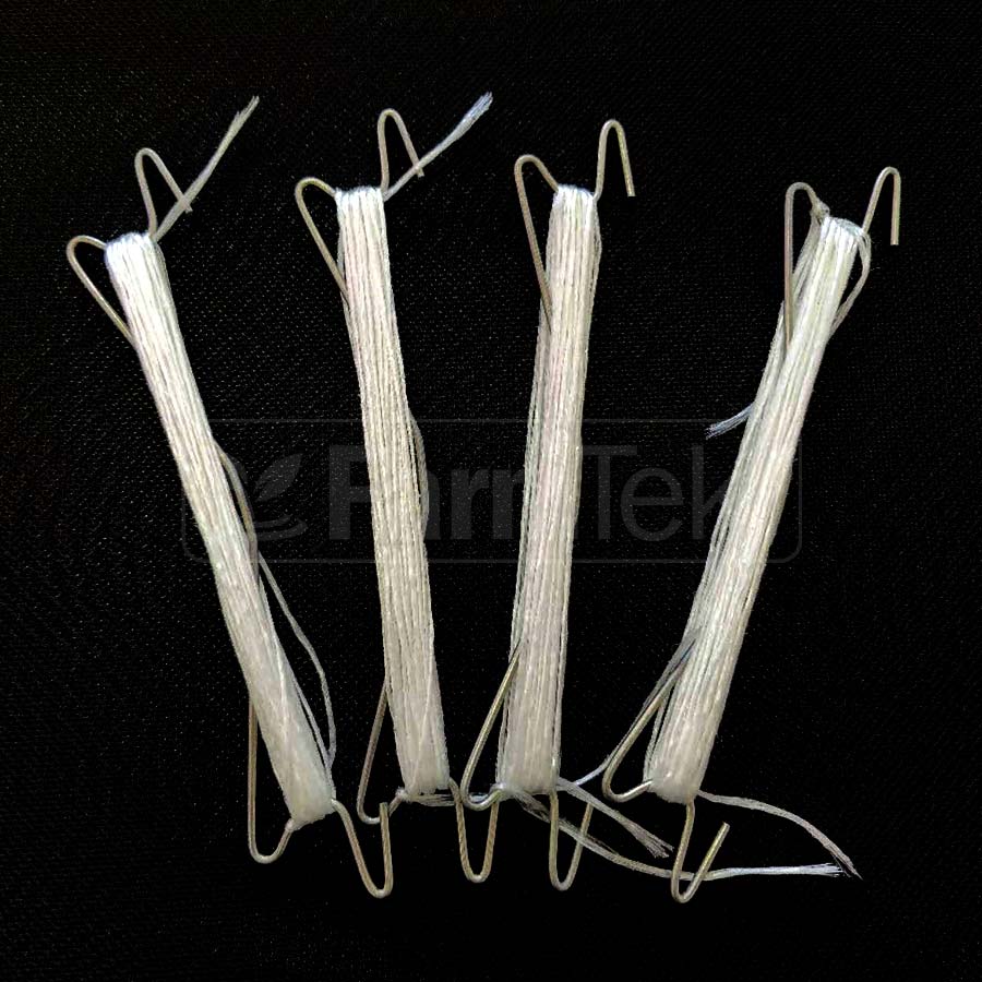Tomato Hooks (6x) Support String 10m Cucumber Greenhouse Garden Trellis