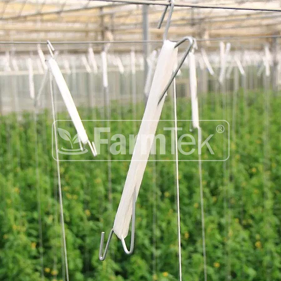 Tomato Hooks (6x) Support String 10m Cucumber Greenhouse Garden Trellis
