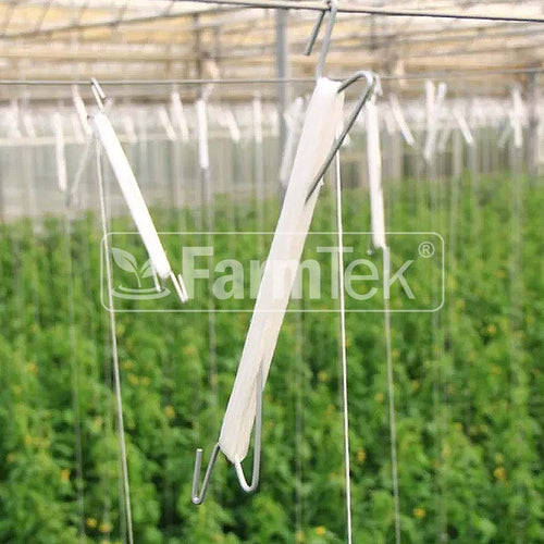 Tomato Hooks (6x) Support String 10m Cucumber Greenhouse Garden Trellis