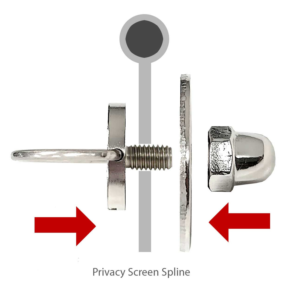 Waterproof Privacy Screen For Caravan Rain Shield (5.4x1.75m) For 19FT Awning (Add-On or Use Alone)