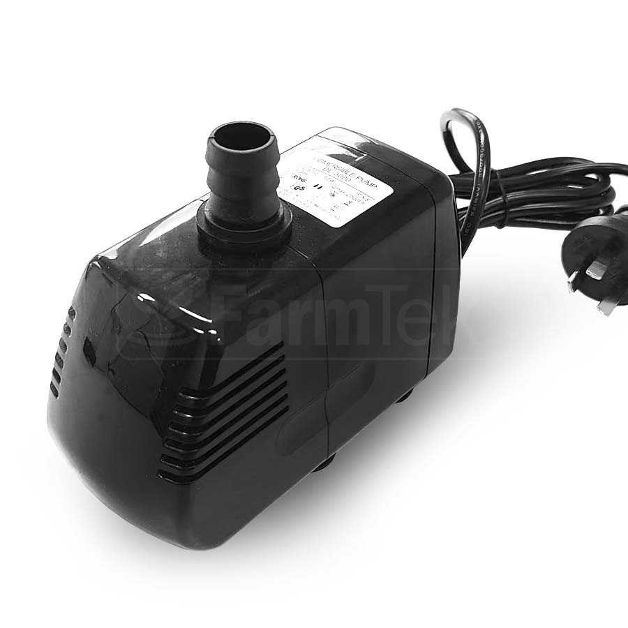 Submersible Water Pump 240V 65W 2000L 3M Hydroponics Aquarium Pond (DL3000)