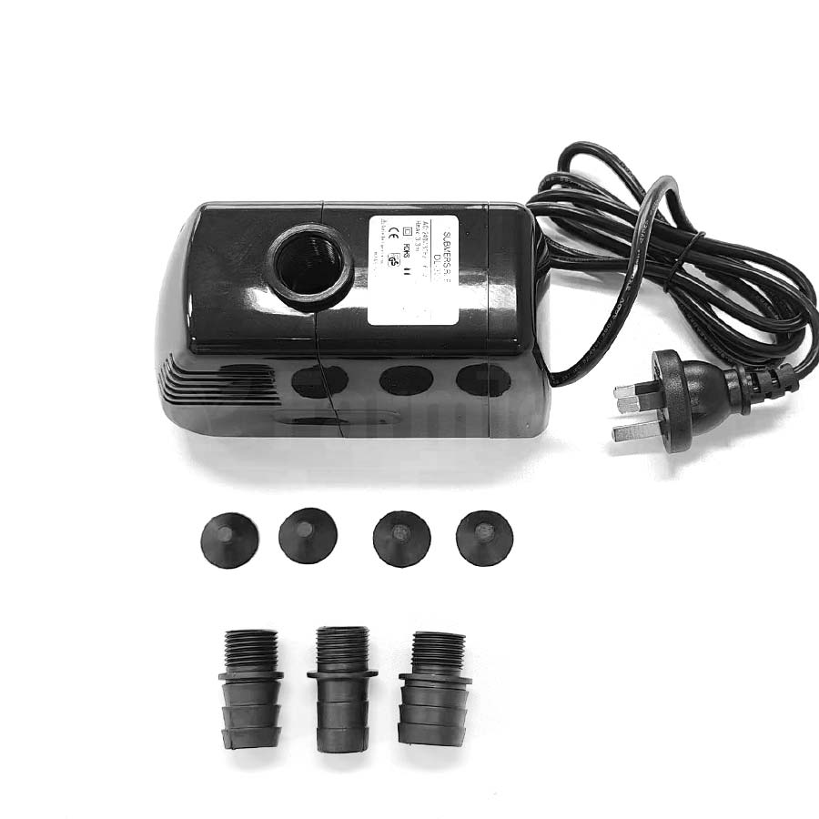 Submersible Water Pump 240V 65W 2000L 3M Hydroponics Aquarium Pond (DL3000)