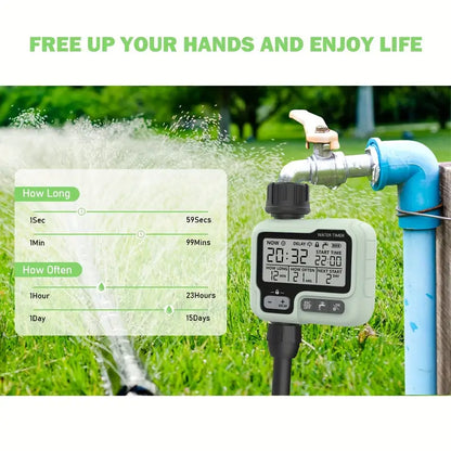 Water Timer Smart Timed Irrigator Outdoor Automatic Watering Device Irrigation Equipment