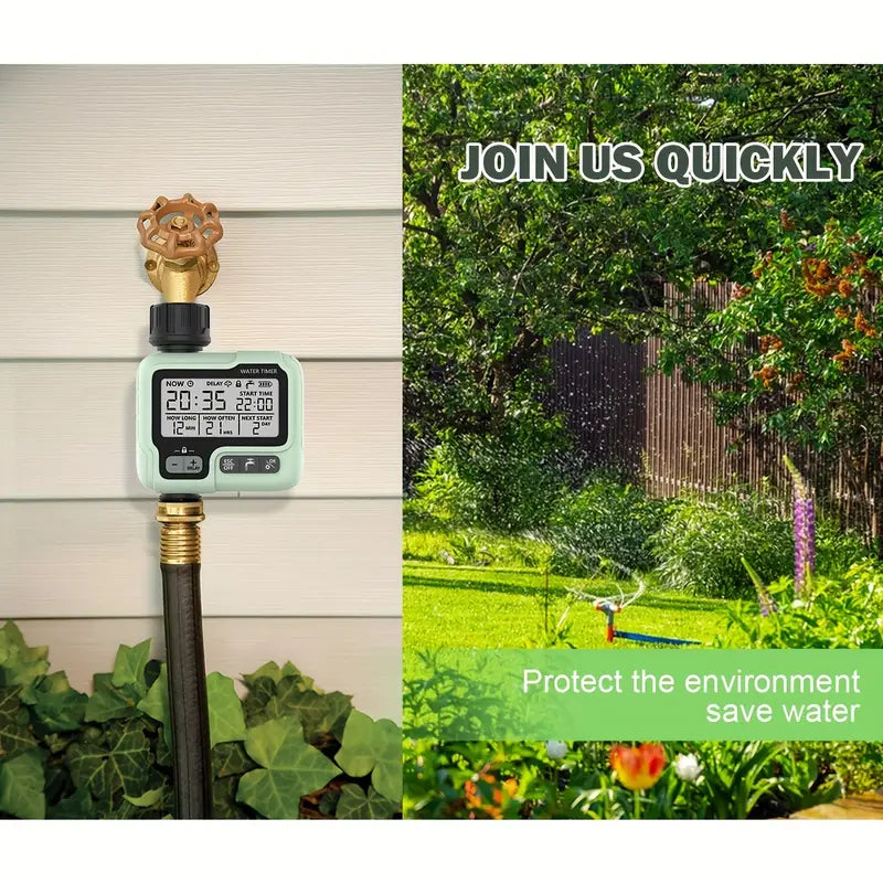 Water Timer Smart Timed Irrigator Outdoor Automatic Watering Device Irrigation Equipment