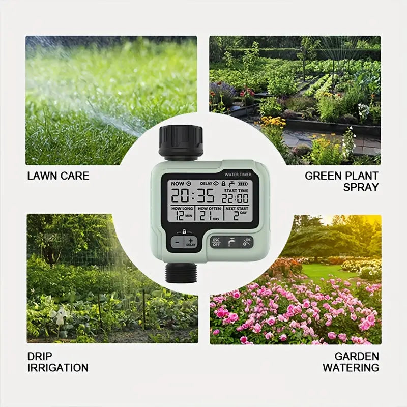 Water Timer Smart Timed Irrigator Outdoor Automatic Watering Device Irrigation Equipment