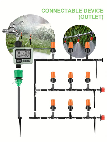 Water Timer Smart Timed Irrigator Outdoor Automatic Watering Device Irrigation Equipment