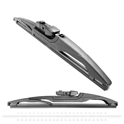 11 Inch Rear Wiper Blade (275 mm) Universal Rear Wipers (Plastic Frame)