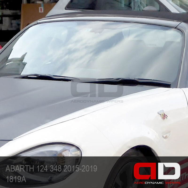 ABARTH 124 Wiper Blades 348 2015-2019 Twin Pack 1819A ADwipers