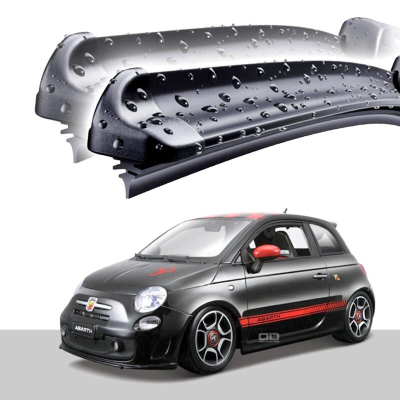 ABARTH 595 Wiper Blades Hatchback 2014-2019 Twin Pack 2313B2A-12R3 ADwipers