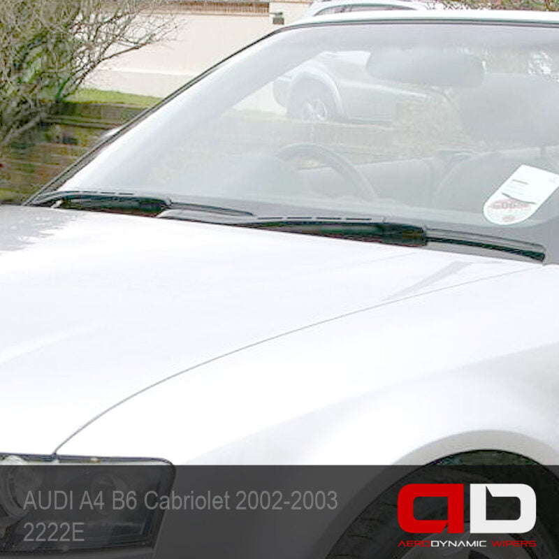 AUDI A4 Wiper Blades B6 Cabriolet 2002-2006 Twin Pack 2222E