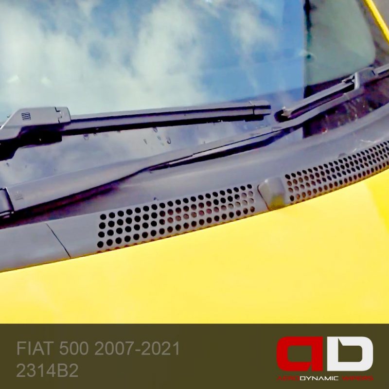 FIAT 500 Wiper Blades 2007-2021 Twin Pack 2314B2A-12R3