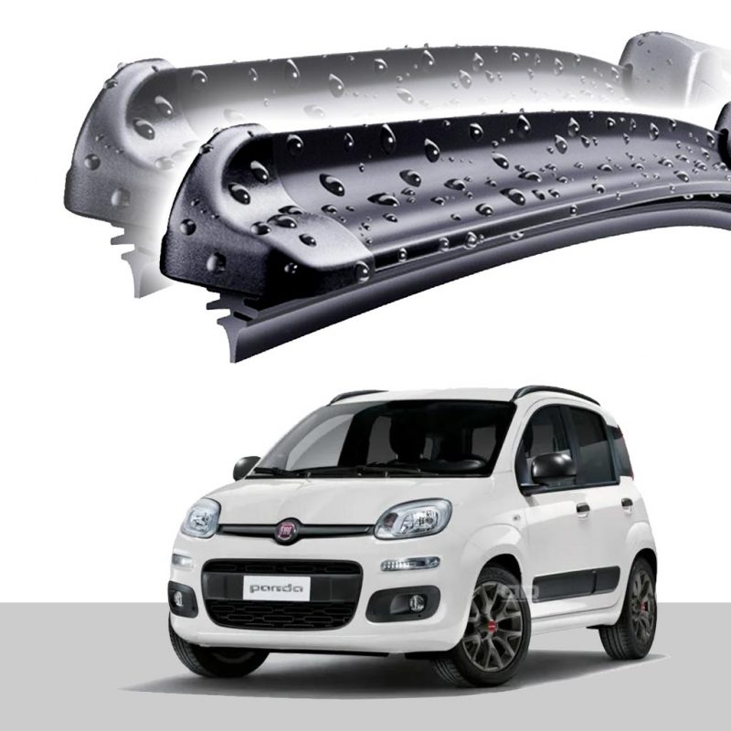 FIAT Panda Wiper Blades 2013-2015 Twin Pack 2414B2A-12R3 ADwipers