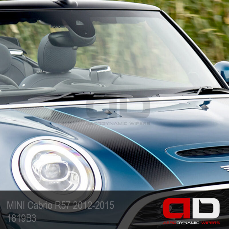 MINI Cabrio Wiper Blades R57 Facelift 2013-2015 Twin Pack 1819B3 ADwipers