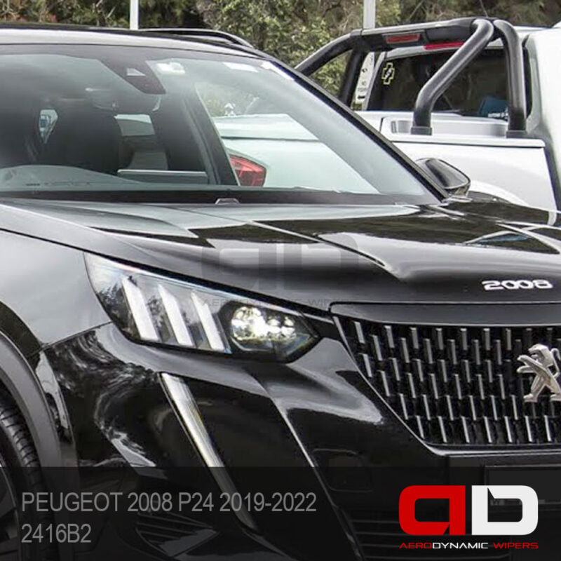 PEUGEOT 2008 Wiper Blades P24 2019-2022 Twin Pack 2416B2A-12R3 ADwipers