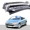 PEUGEOT 206 Wiper Blades CC Cabriolet T1 2001-2007 Twin Pack 2222A ADwipers