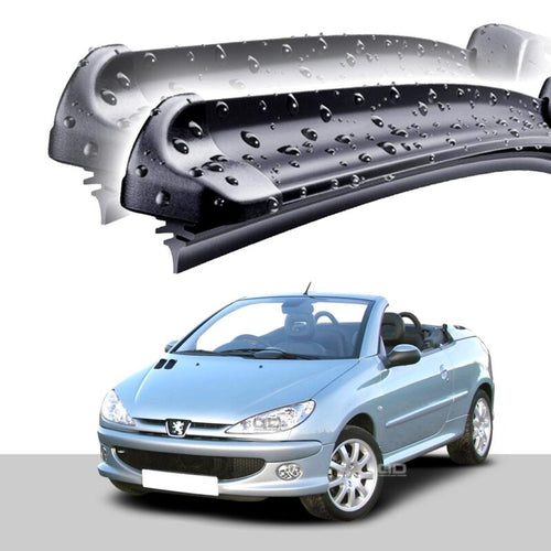 PEUGEOT 206 Wiper Blades CC Cabriolet T1 2001-2007 Twin Pack 2222A ADwipers
