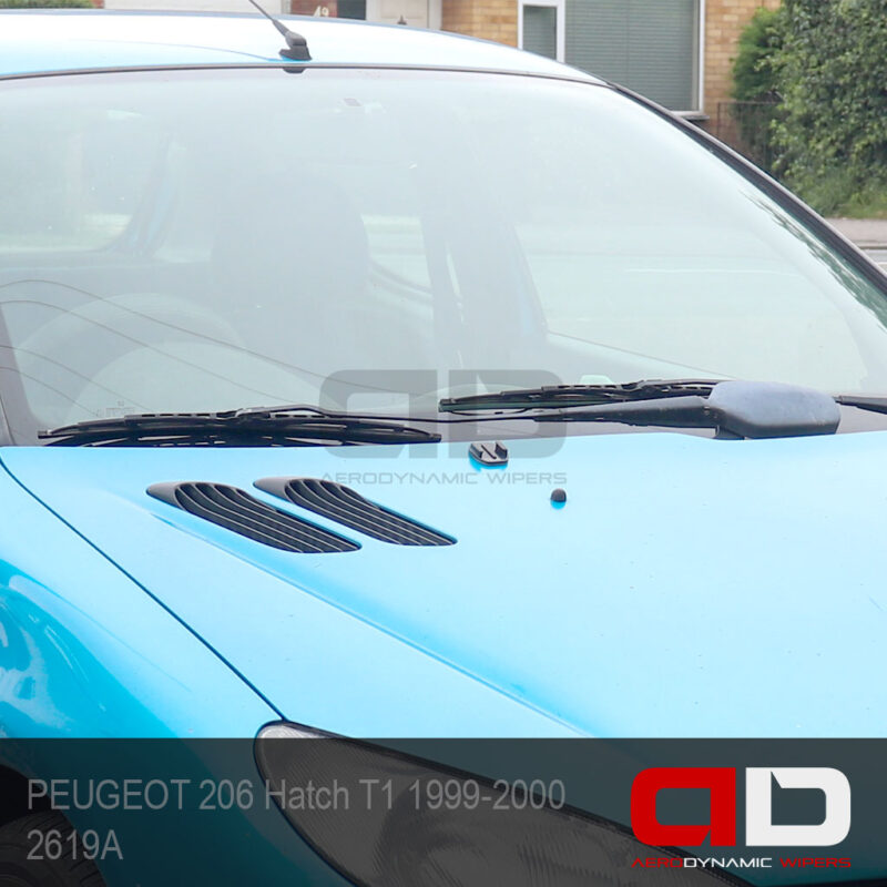 PEUGEOT 206 Wiper Blades Hatch T1 1999-2000 Twin Pack 2619A-14S2 ADwipers