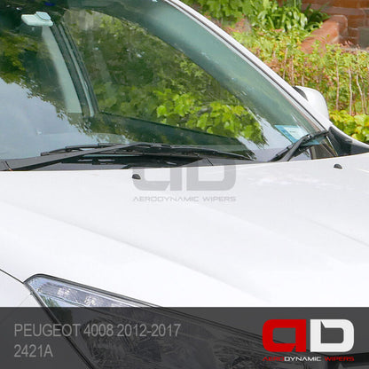 Peugeot 4008 Wiper Blades 2012-2017 Twin Pack 2421A-10R2