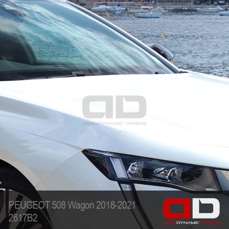 PEUGEOT 508 Wiper Blades Wagon R8 2018-2021 Twin Pack 2617B2A-12R3 ADwipers