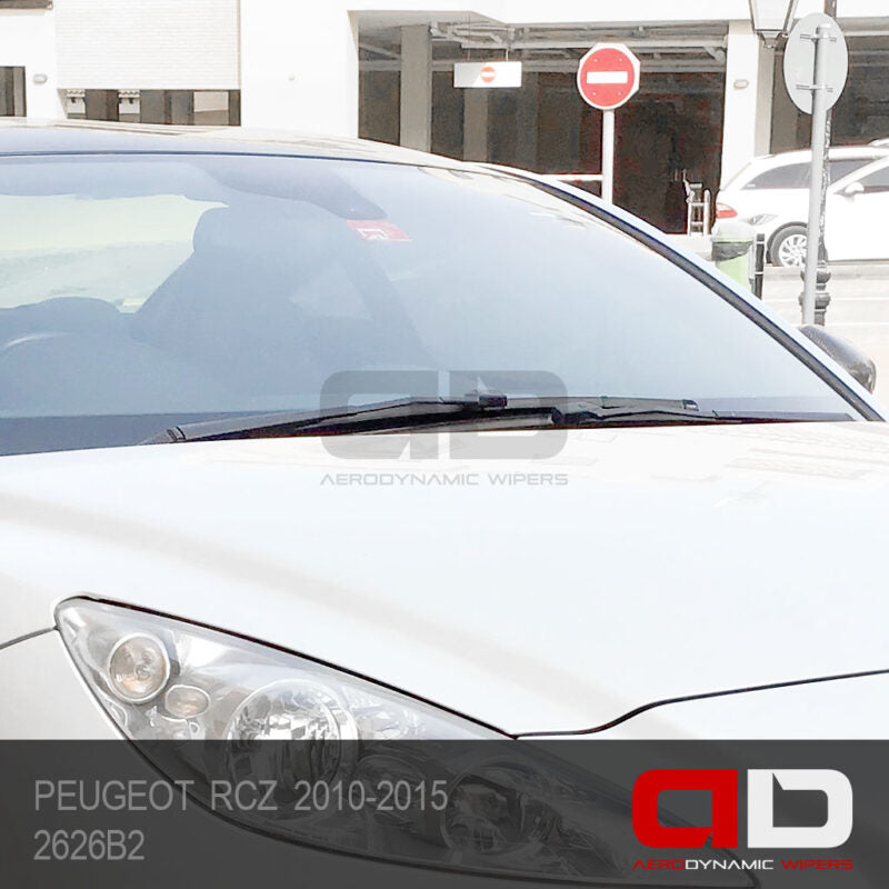Peugeot RCZ Wiper Blades 2010-2015 Twin Pack 2626B2A/OD