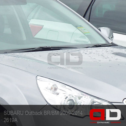 SUBARU Outback Wiper Blades BM/BR 2009-2014 Twin Pack 2618A-14R2