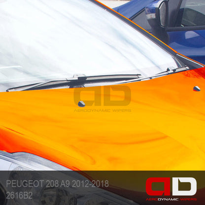 PEUGEOT 208 Wiper Blades A9 2012-2018 Wipers 2616B2A-14S2