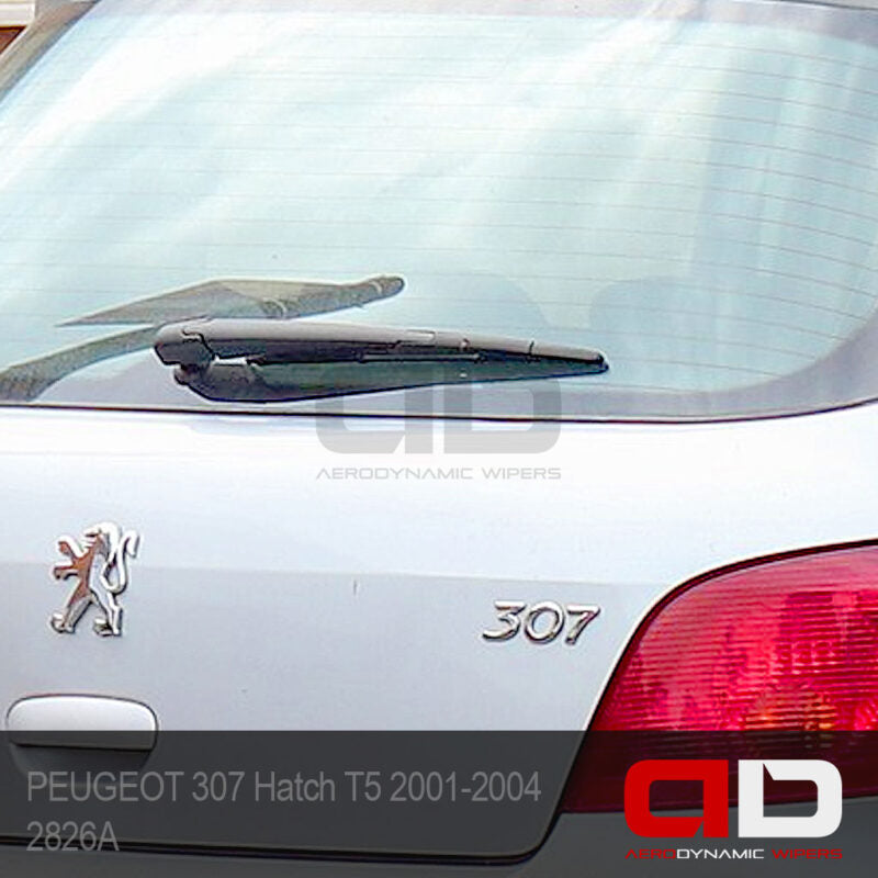 PEUGEOT 307 Wiper Blades Hatch T5 2001-2004 Twin Pack 2826A/OD-14S2 ADwipers