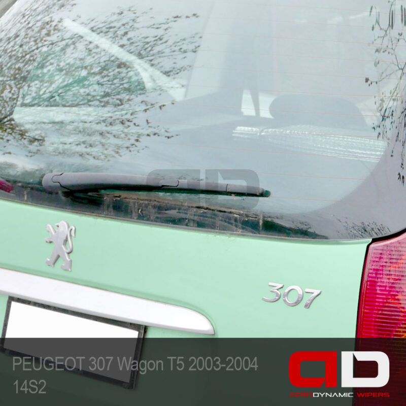 PEUGEOT 307 Wiper Blades Wagon T5 2003-2004 Twin Pack 2826A/OD-14S2 ADwipers