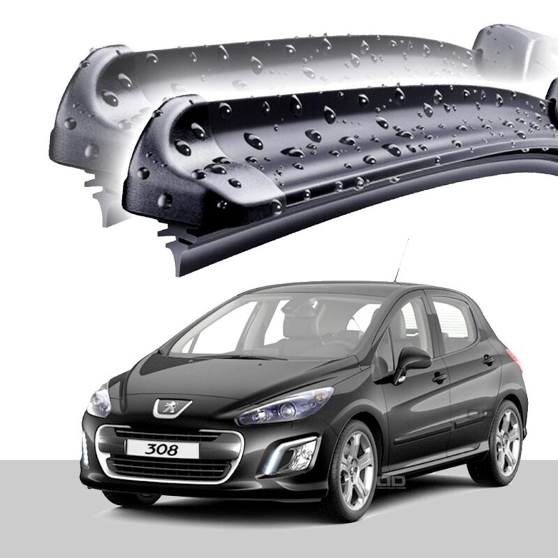 PEUGEOT 308 Wiper Blades Hatch T7 2008-2013 Twin Pack 2628B2A/OD-12R3 ADwipers