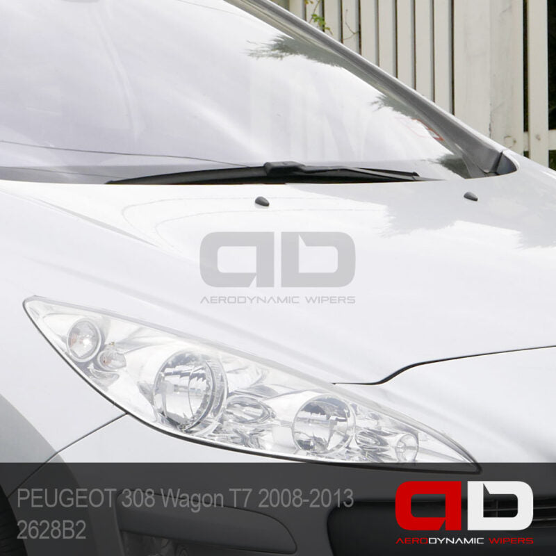 PEUGEOT 308 Wiper Blades Wagon T7 2008-2013 Twin Pack 2628B2A/OD-12R3 ADwipers