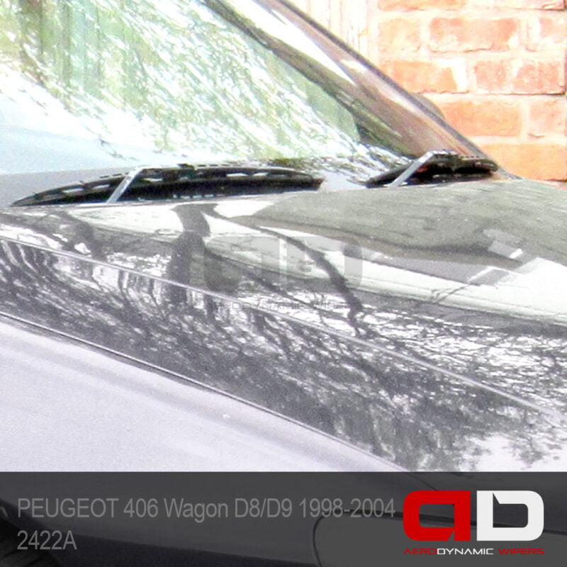 PEUGEOT 406 Wiper Blades Wagon D8/D9 1998-2004 Twin Pack 2422A-14S5 ADwipers