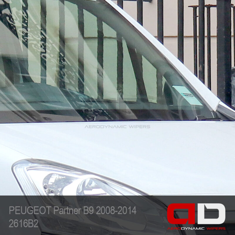 Peugeot Partner Wiper Blades B9 Tailgate 2008-2014 Twin Pack 2616B2A-14S2