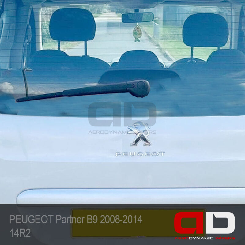 Peugeot Partner Wiper Blades B9 Tailgate 2008-2014 Twin Pack 2616B2A-14S2
