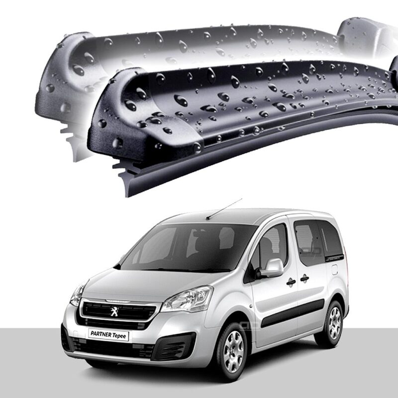 Peugeot Partner Wiper Blades B9 Barn Door 2008-2014 Twin Pack 2616B2A-14R3 ADwipers