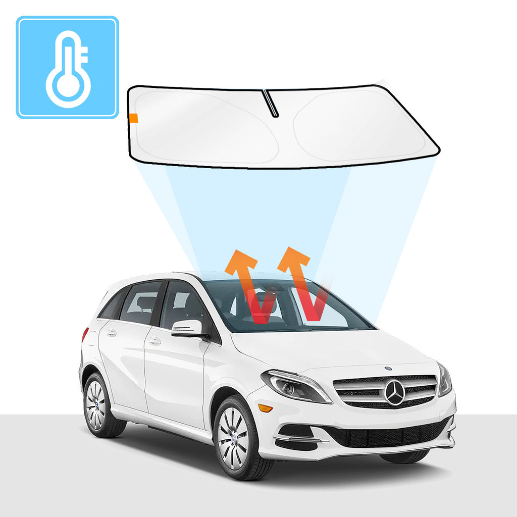 Mercedes-Benz B-Class Windshield Sun Shade W246 Solar Screens BLOCK OUT (RV22)
